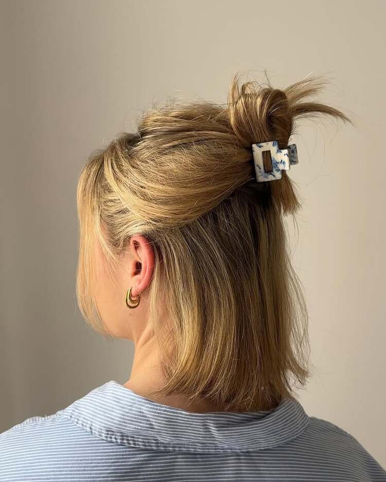 petite pince pour cheveux courts