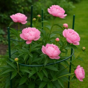 pourquoi tuteurer les pivoines
