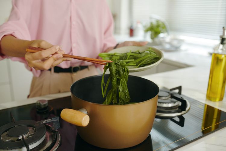 comment préserver les vitamines des légumes verts pendant la cuisson