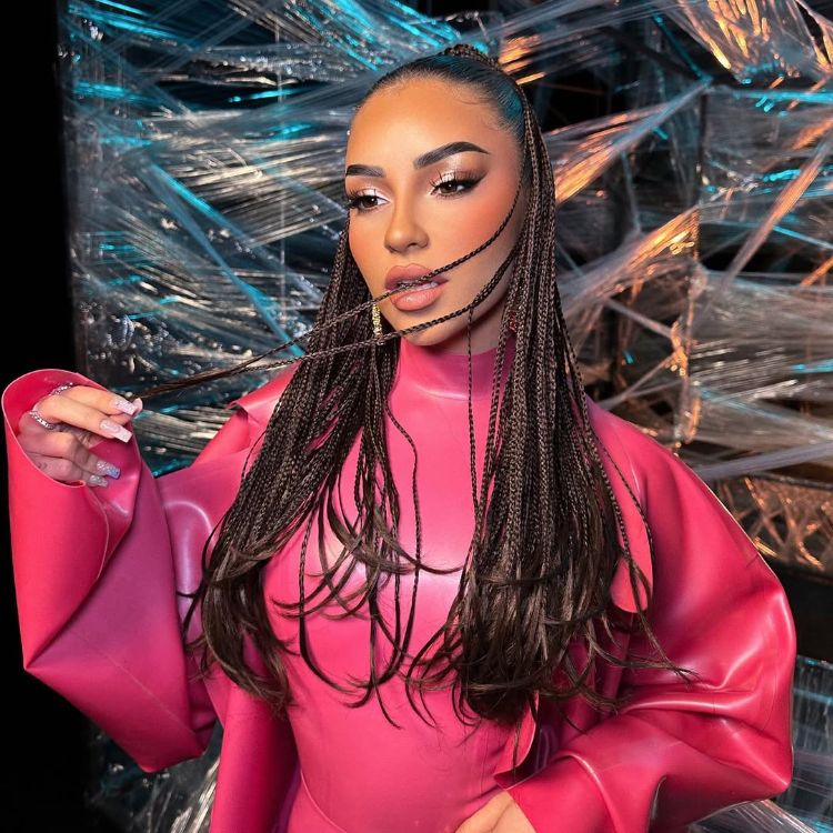 les micro braids magnifiques sont la tendance capillaire de l'été 2025
