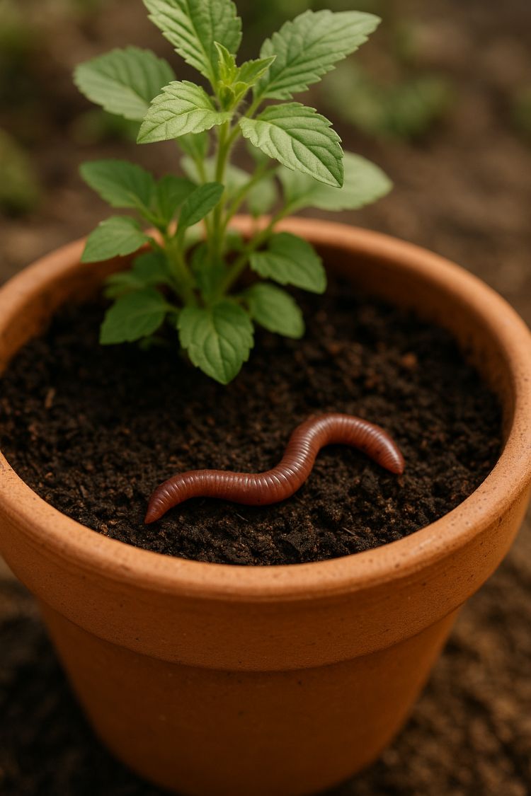 trop de vers dans les pots de fleurs alliés ou ennemis