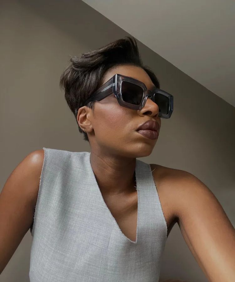 une version courte et glamour de la coupe italian crop qui fait craquer toutes les femmes