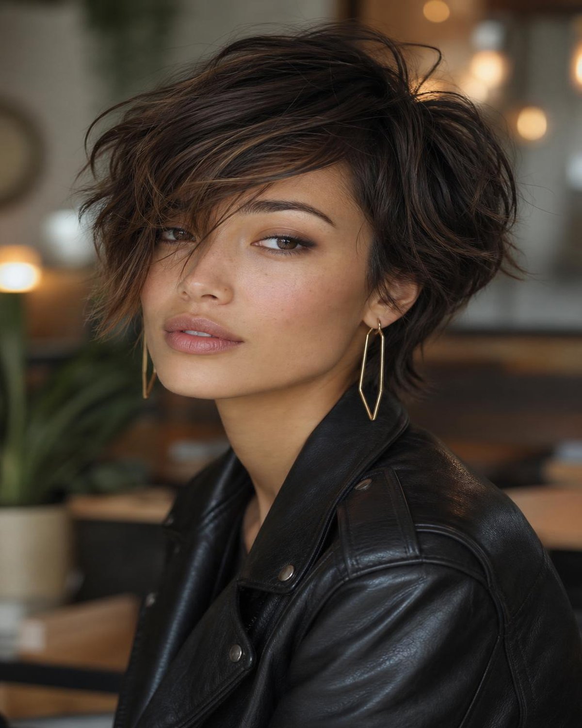 la coupe de cheveux hybride convient à tous les visages et tous les cheveux