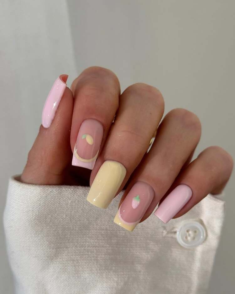 un look fun, pop et parfait pour l’été, tout en restant dans l’esthétique crémeuse du buttermilk