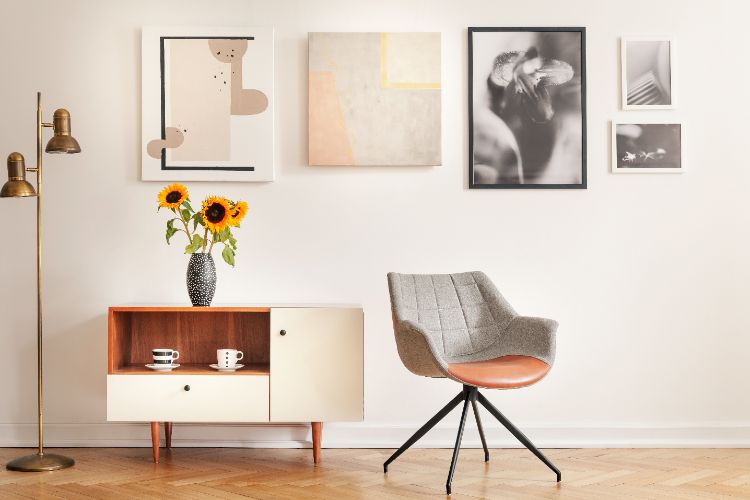 les affiches diy en tant que déco intérieure inspirée par la tradition artistique française