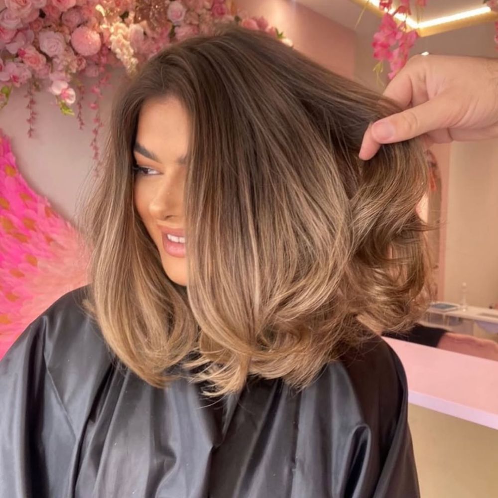 curved long bob pour plus de volume
