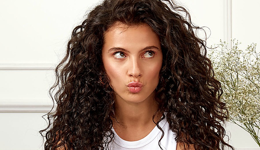 meche auburn sur brune