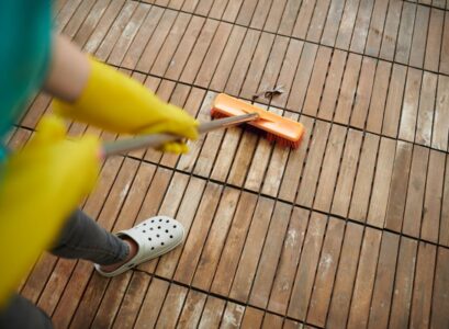 nettoyage terrasse en bois
