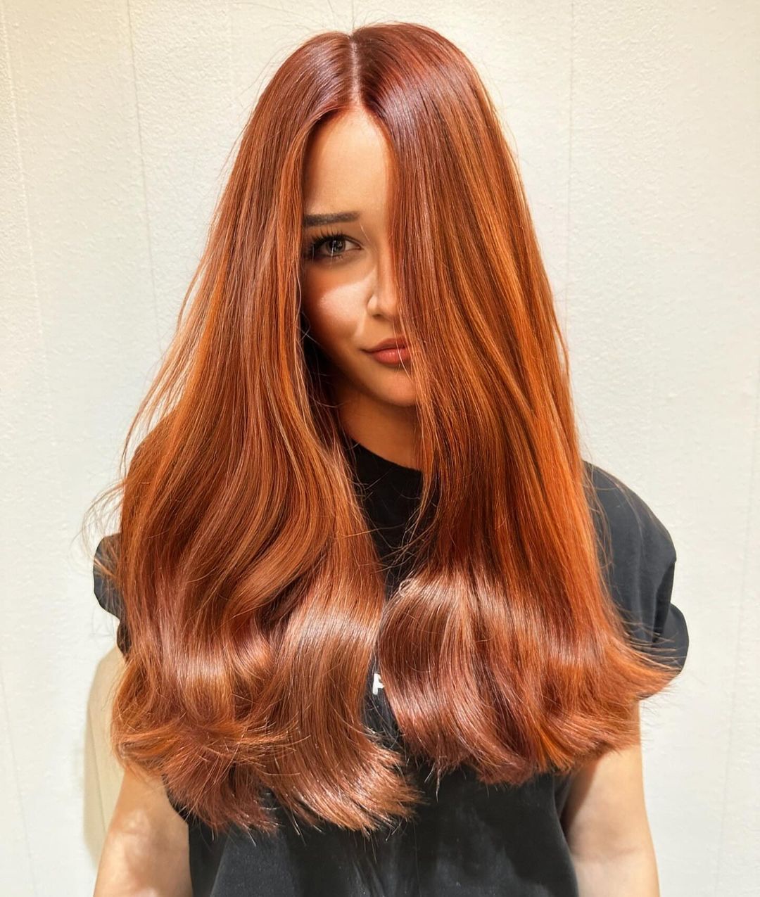 Copper Glass hair-la nouvelle coloration tendance de l'automne