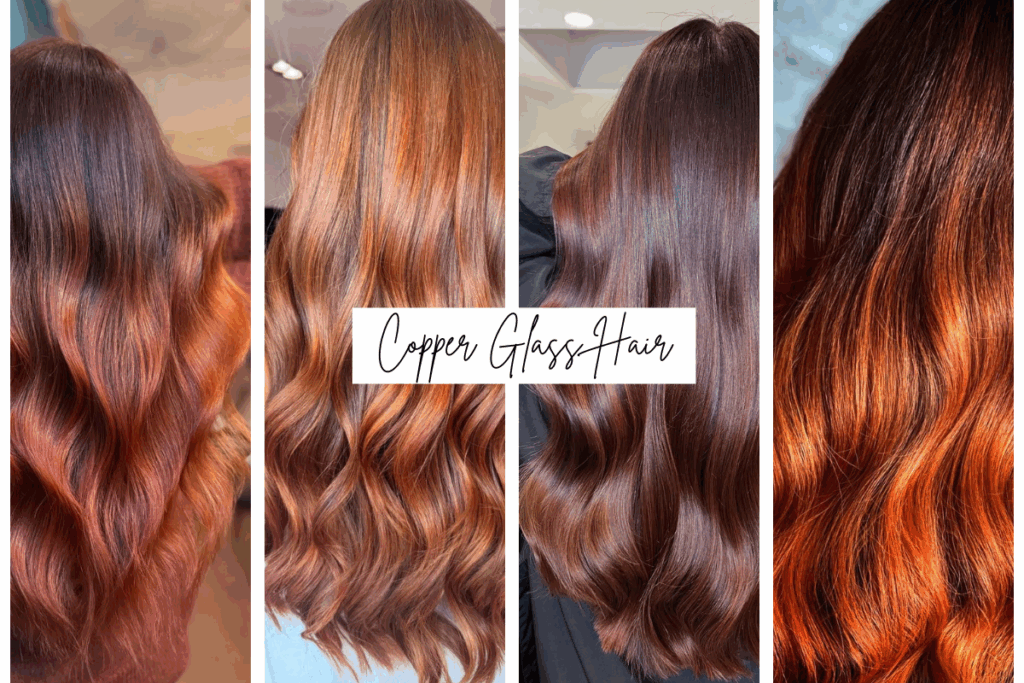 coloration Copper Glass Hair