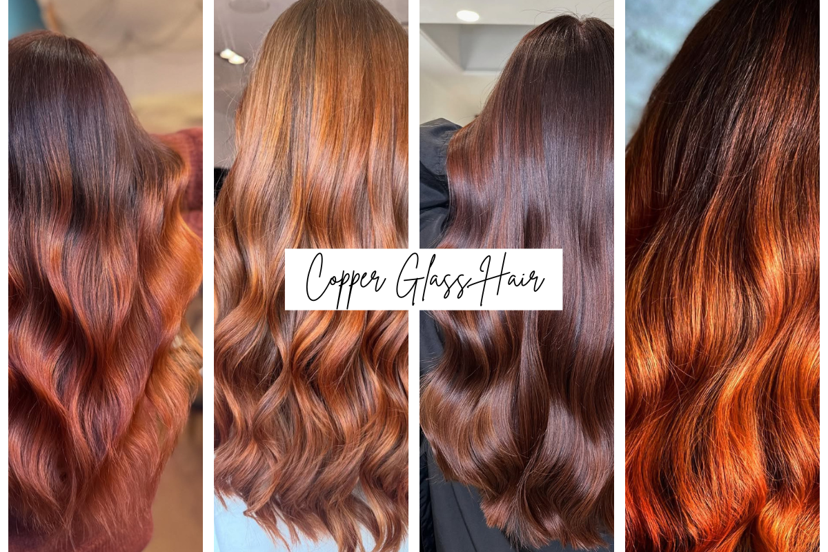 coloration Copper Glass Hair