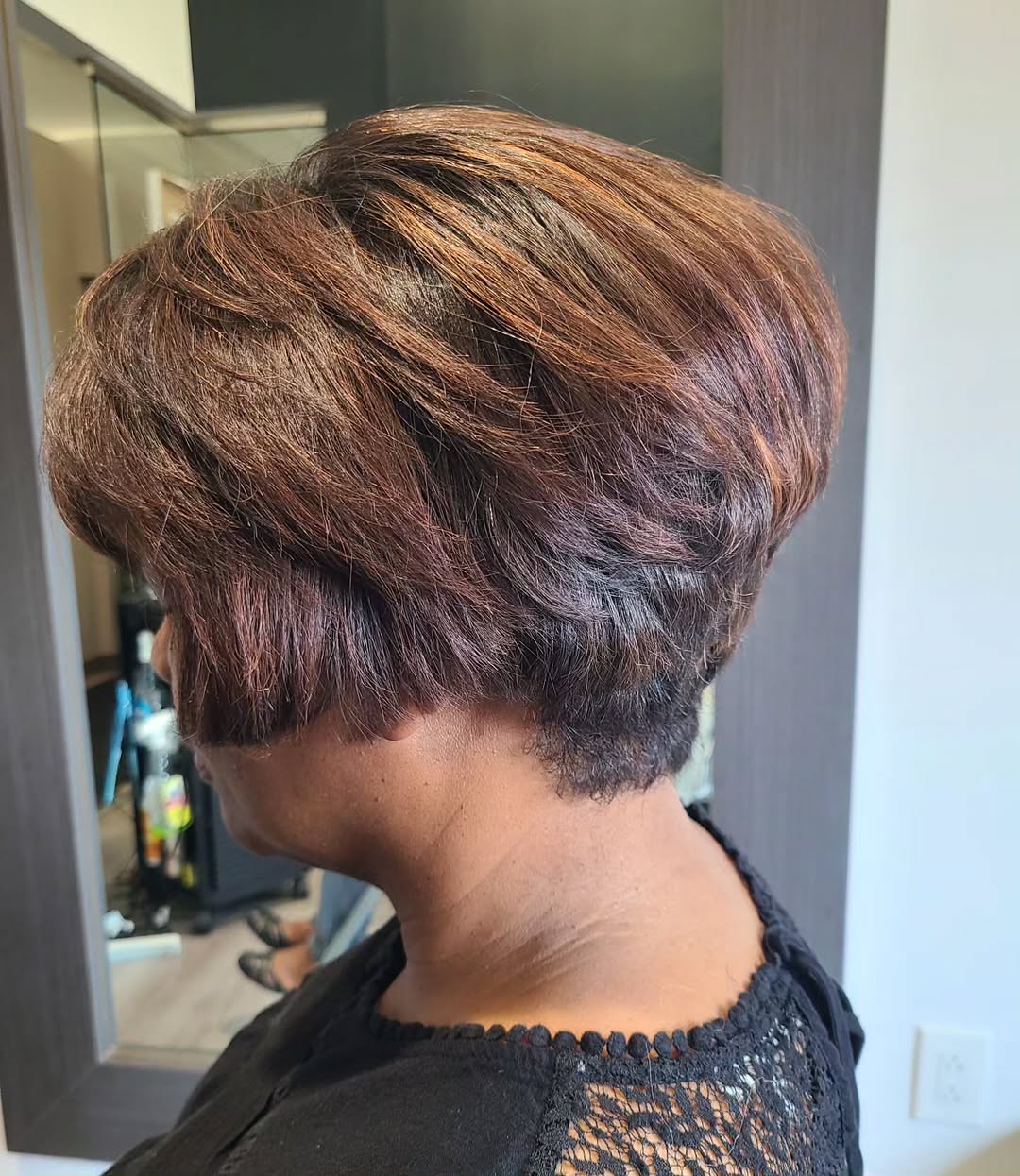 coupe Pixie Bob ou la fameuse Bixie cut de couleur cannelle