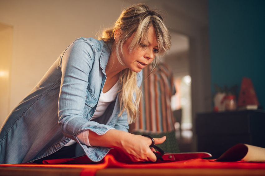 coussin DIY avec un sac de couchage