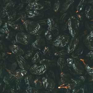 les bienfaits du marc de raisin séché