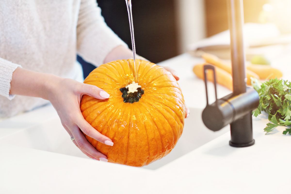 comment nettoyer les citrouilles décoratives