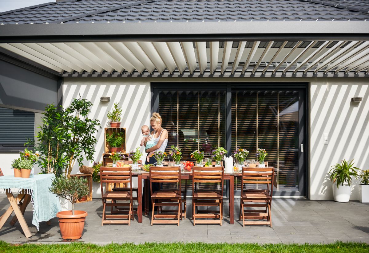 l'astuce des architectes pour renforcer l'harmonie entre l'espace extérieur et intérieur