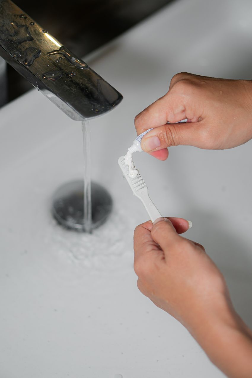 pas de problème si vous versez du dentifrice dans le drain