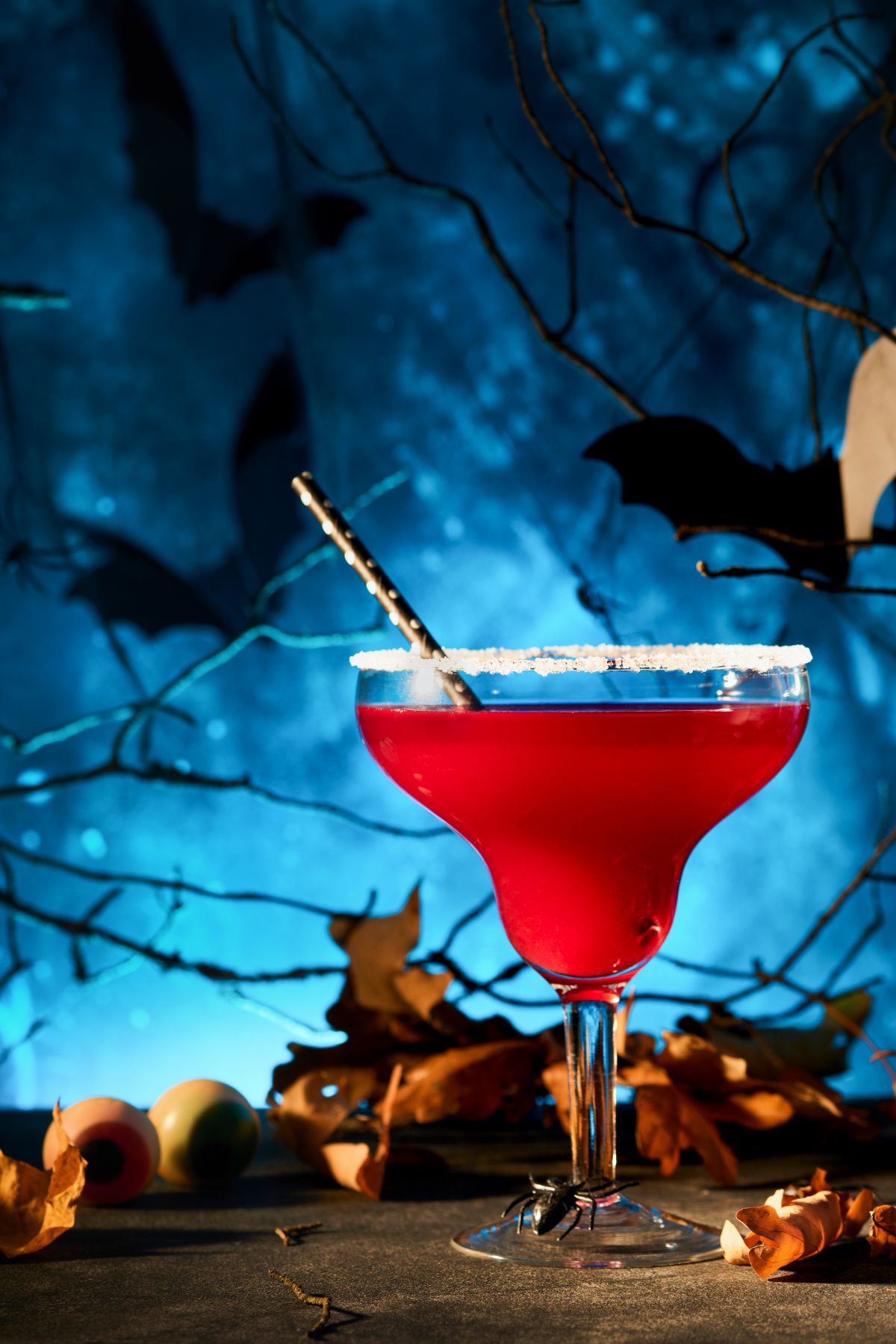 Cocktail Margarita rouge sang