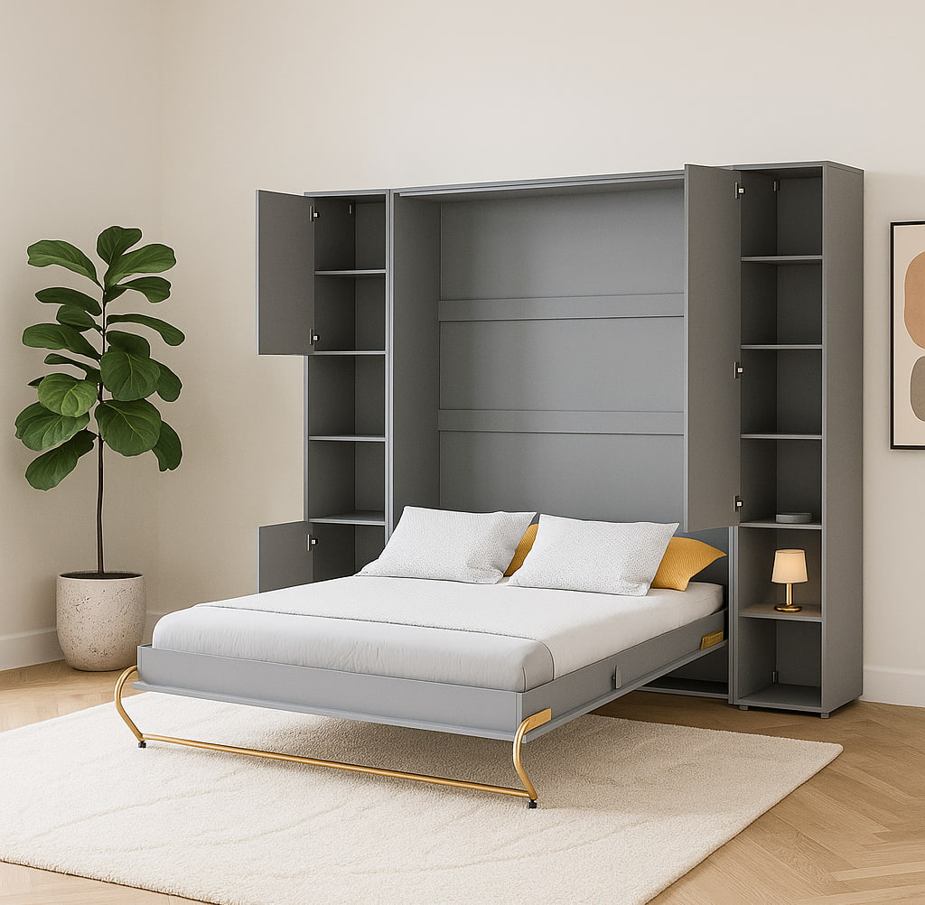 Le lit escamotable contemporain Kamazza-l’allié des petites surfaces