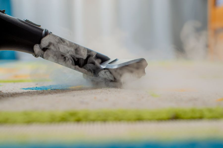 comment entretenir un tapis en laine avec un nettoyeur à vapeur