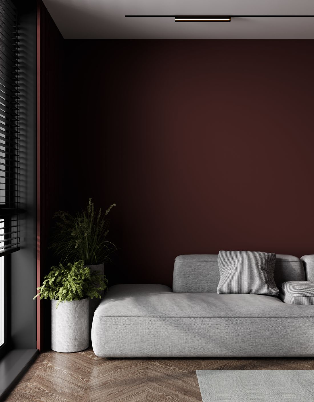 couleur de peinture tendance 2026-on ose l'acajou riche et enveloppant