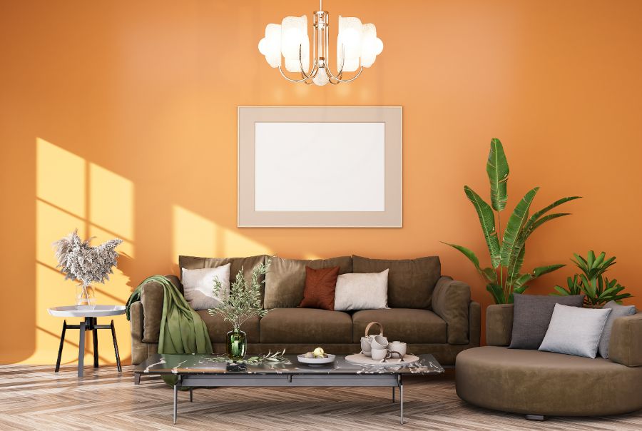 l'orange parmi les couleurs de l'automne