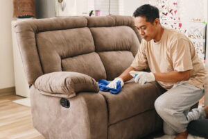 nettoyage canapé en microfibre produits naturels