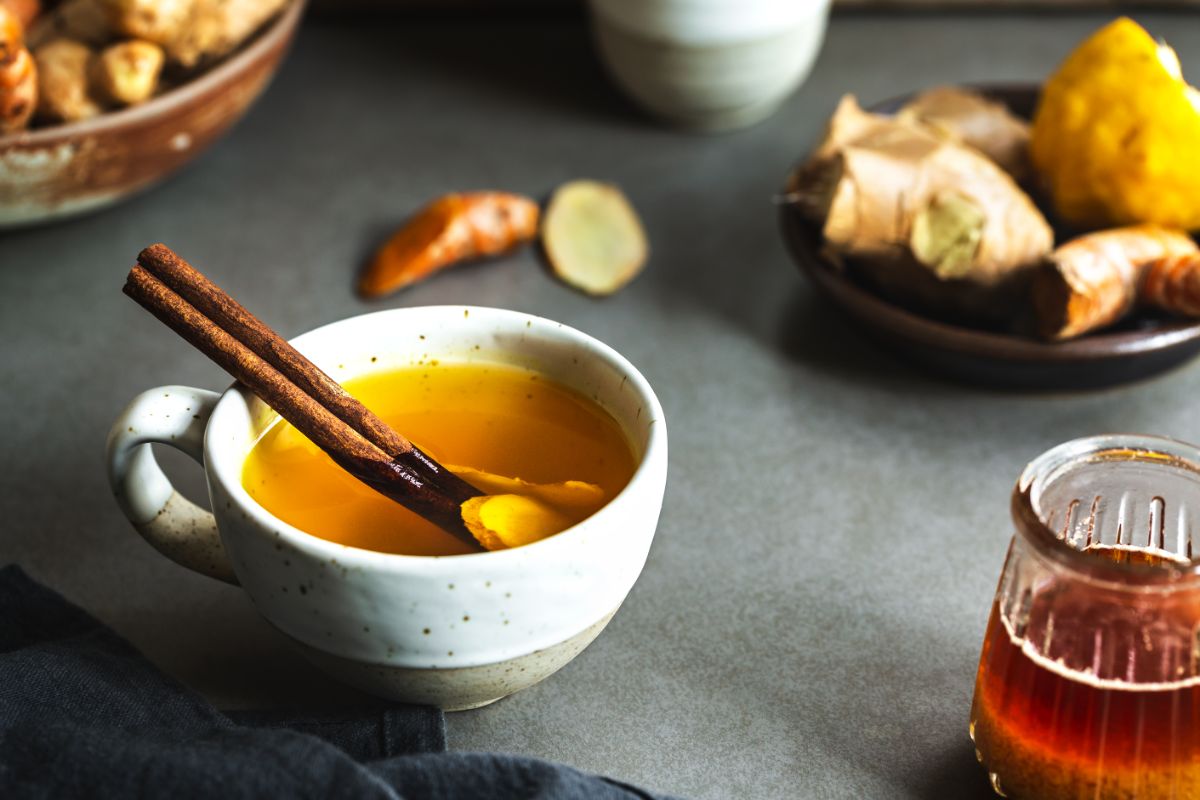 unfusion anti-fatigue aux pelures de gingembre et citron