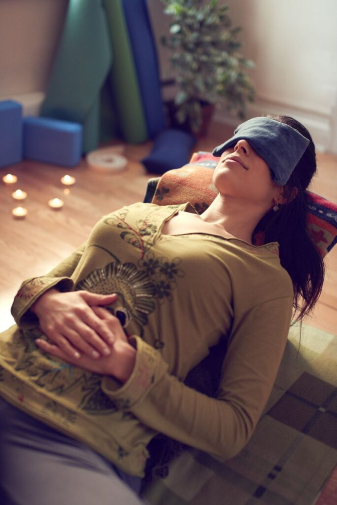 visualisez un lieu sûr pour calmer l'anxiété