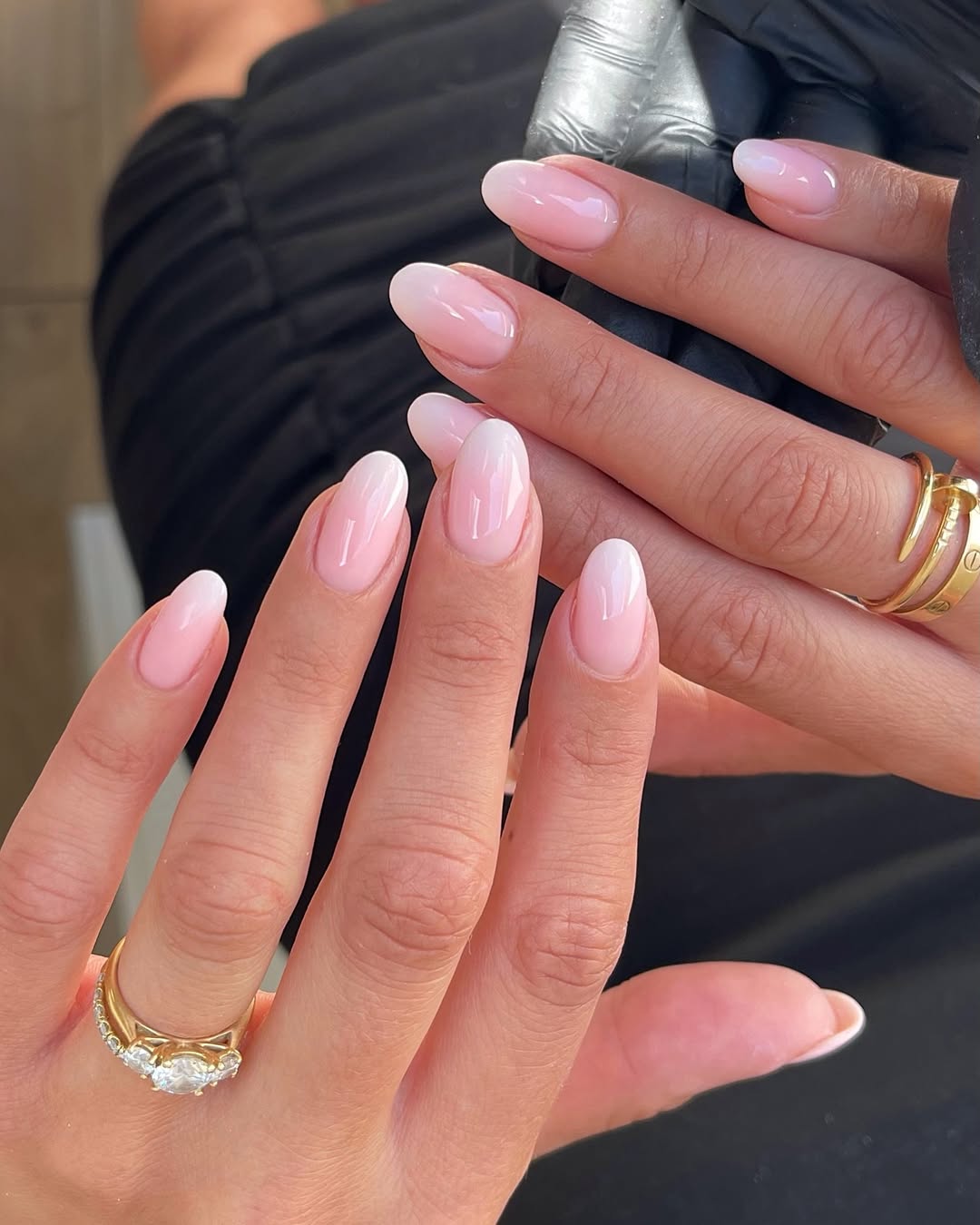 Un dégradé subtil idéal pour un look de mariage