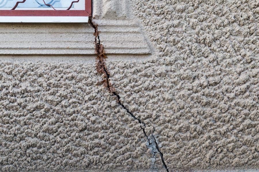 comment réparer les fissures dans le crêpi