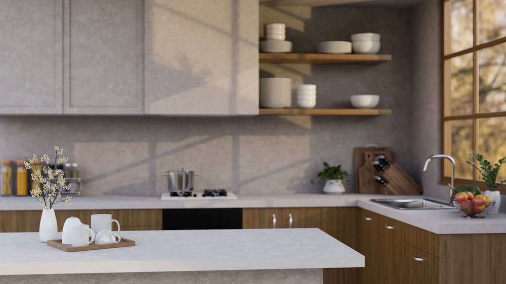 cuisine style japandi lumineuse et apaisante bois naturel tons neutres et simplicité élégante