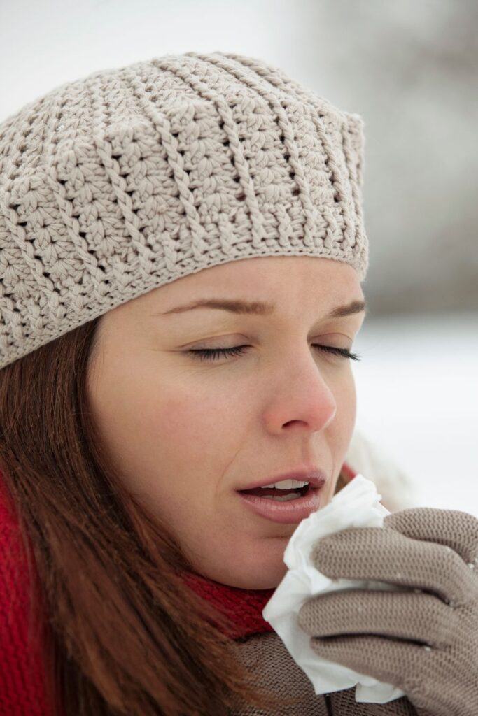 le froid et le vent parmi les causes de la sinusite