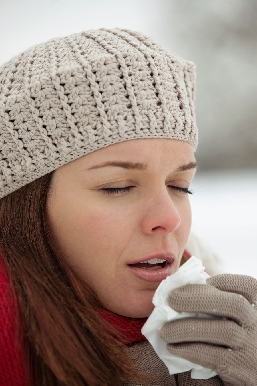 le froid et le vent parmi les causes de la sinusite