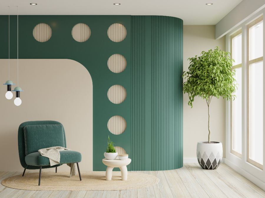 le retour de la déco ondulé