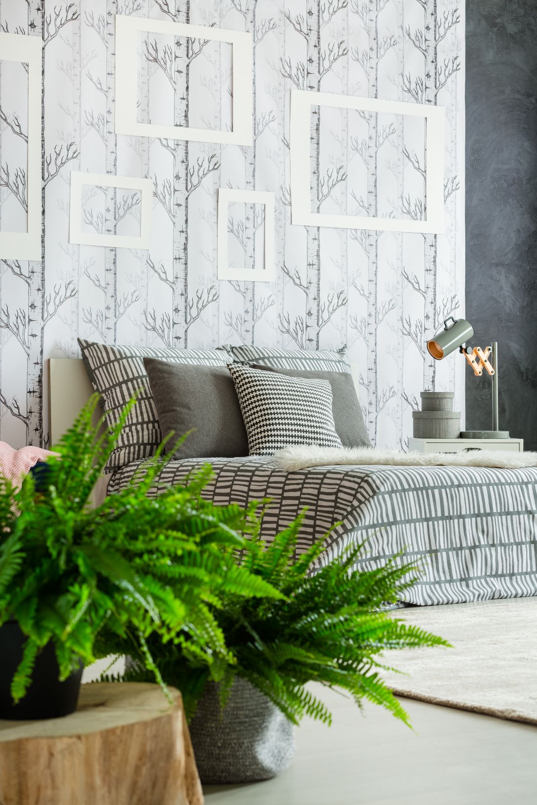 papier peint adhésif repositionnable à changer rapidement et faciliment quand nécessaire