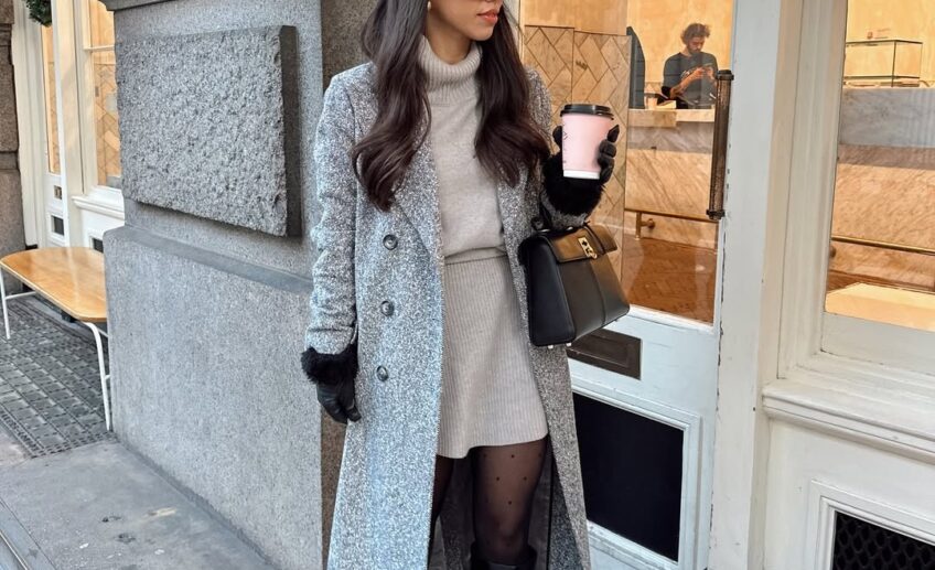 quelle matière pour un manteau d'hiver femme vraiment chaud, tenue hivernale 