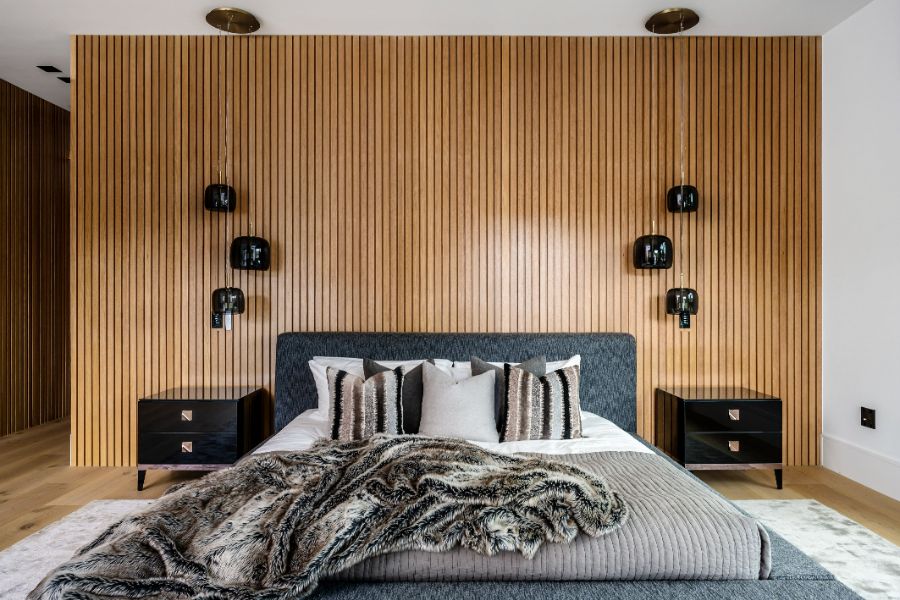 tendance revêtement mural en bois