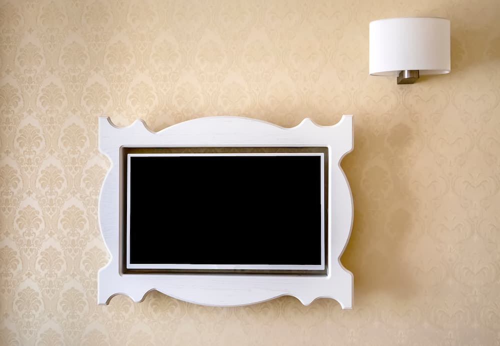 idées déco pour dissimuler une TV dans le salon