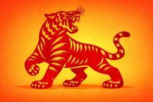 les influences du Cheval de Feu 2026 sur les gens nés sous le signe du Tigre