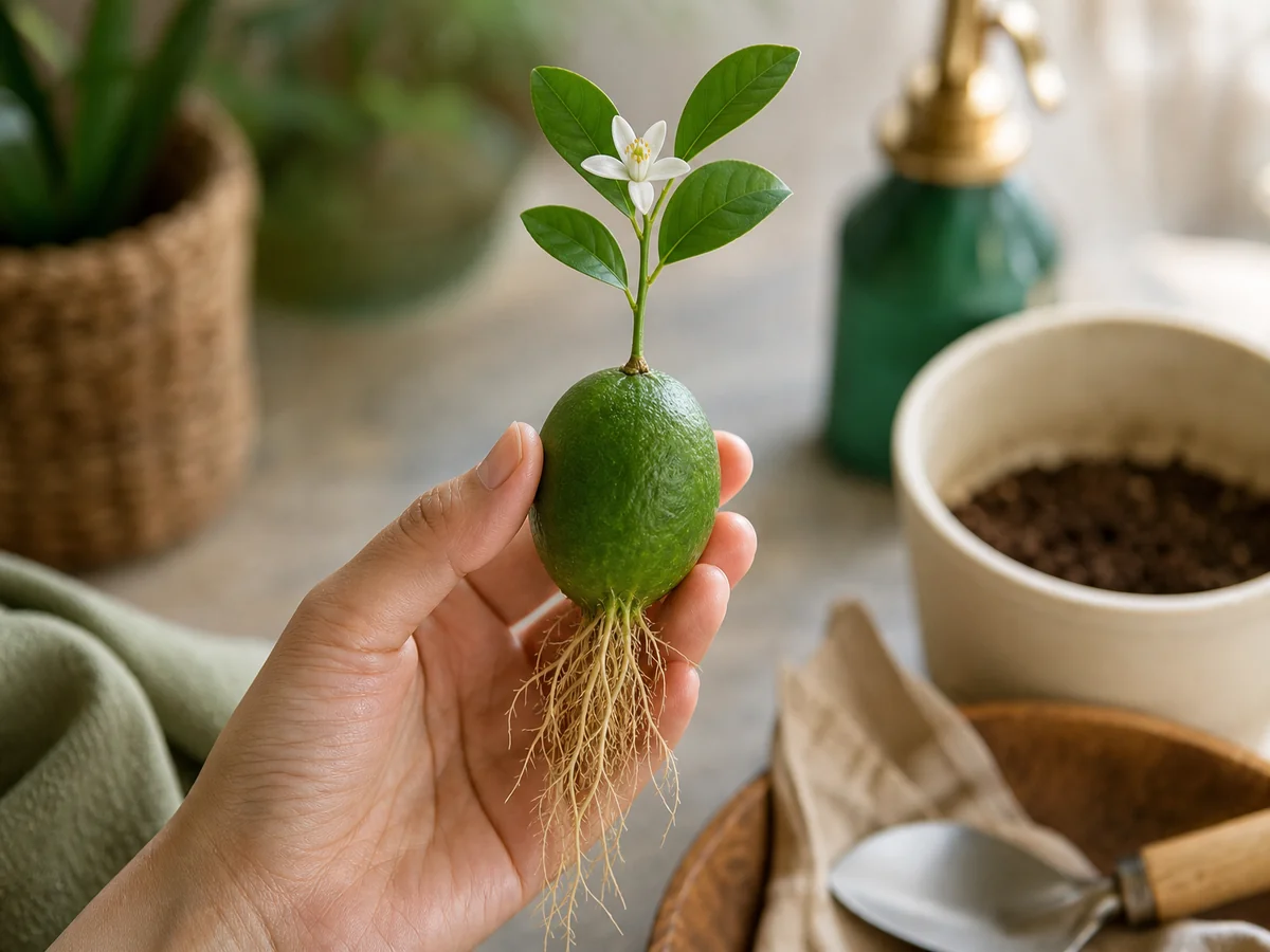 comment faire pousser un citronnier à partir d'un fruit
