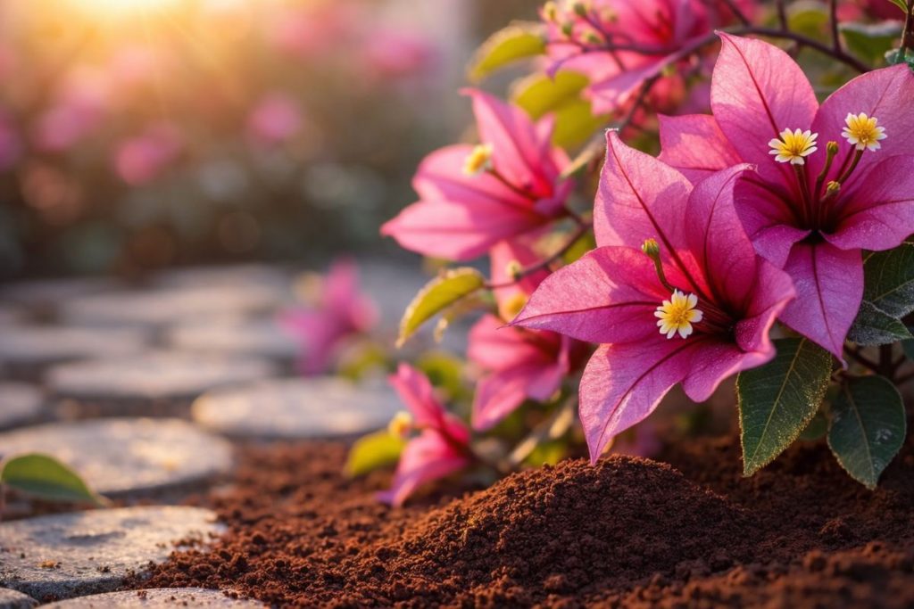 marc de café pour bougainvillier