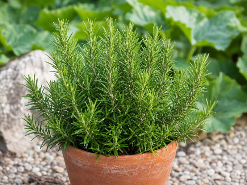 comment faire repartir un romarin sec renouveler terreau pot assurer drainage adéquat