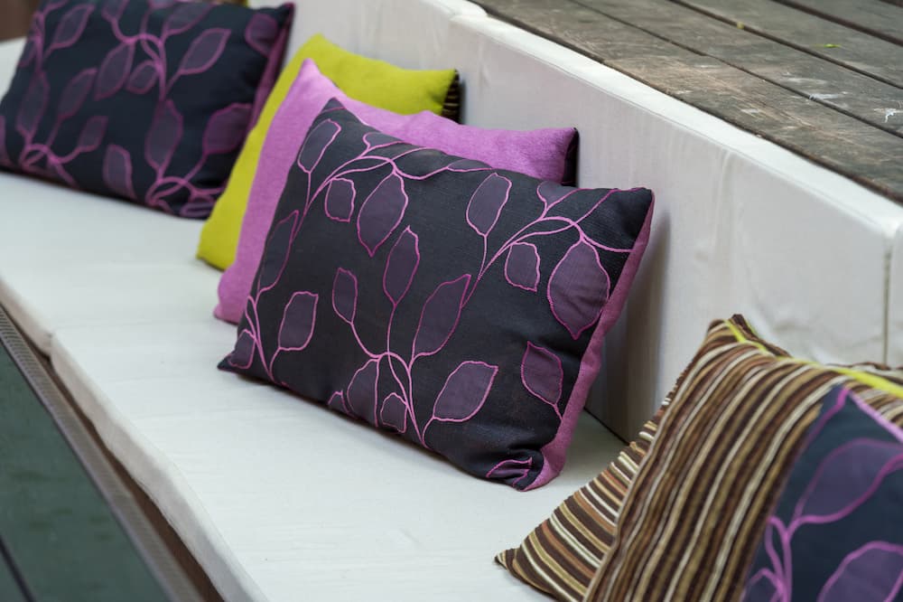 recycler rembourrage d’oreiller pour coussins canapé de jardin