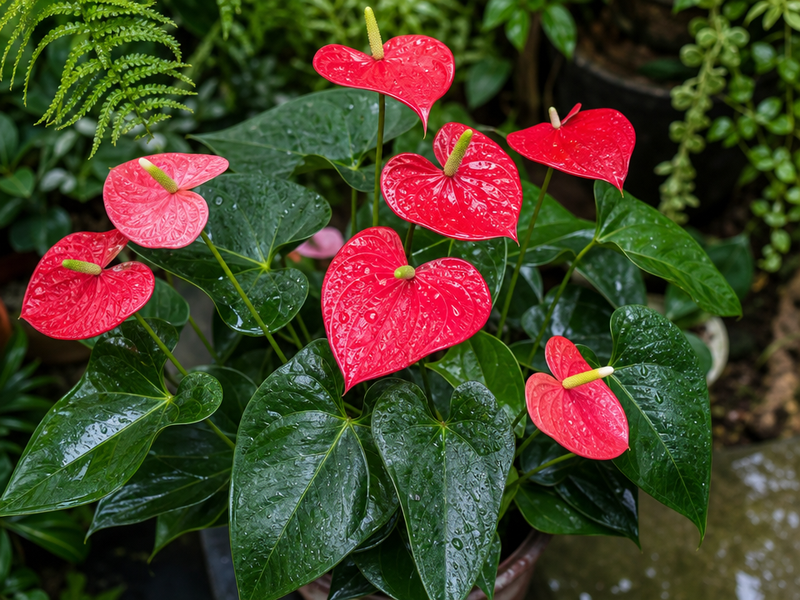 comment faire refleurir un anthurium