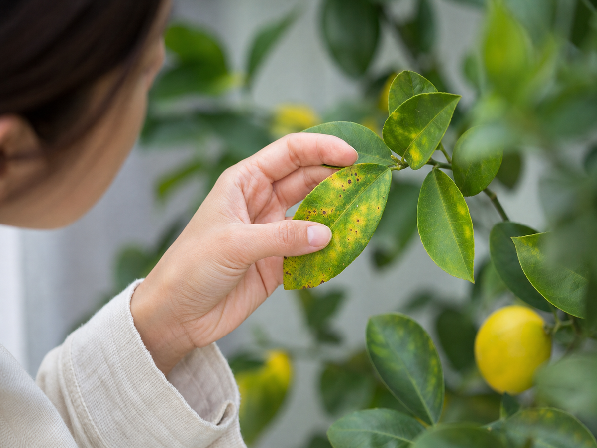 que faire si le citronnier perd ses feuilles