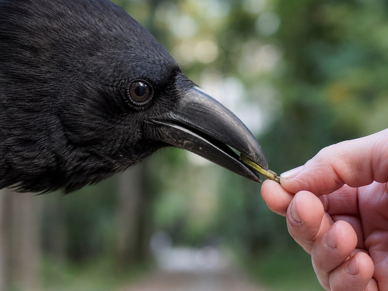 nourriture pour apprivoiser un oiseau