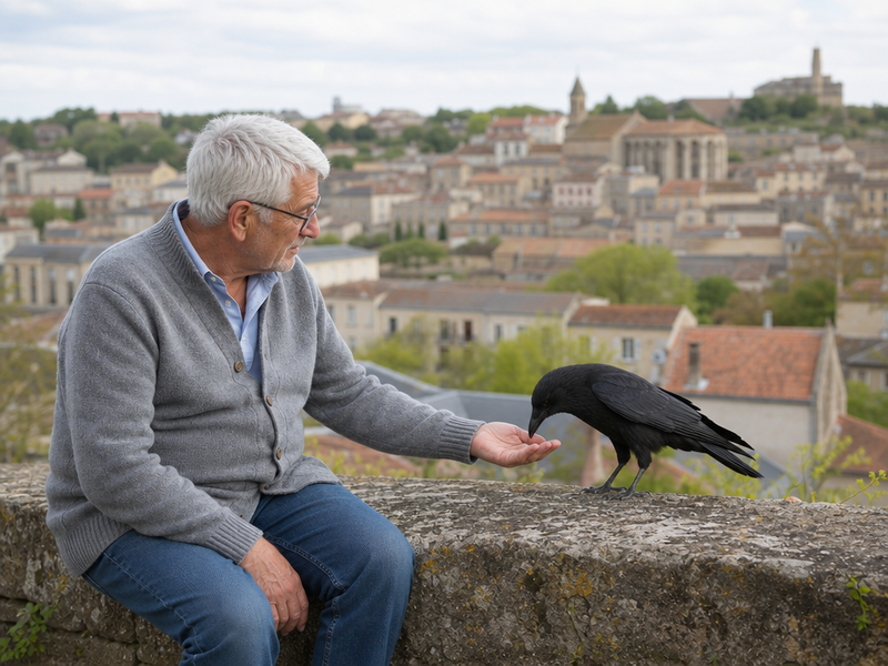 conseils pour dresser un corbeau