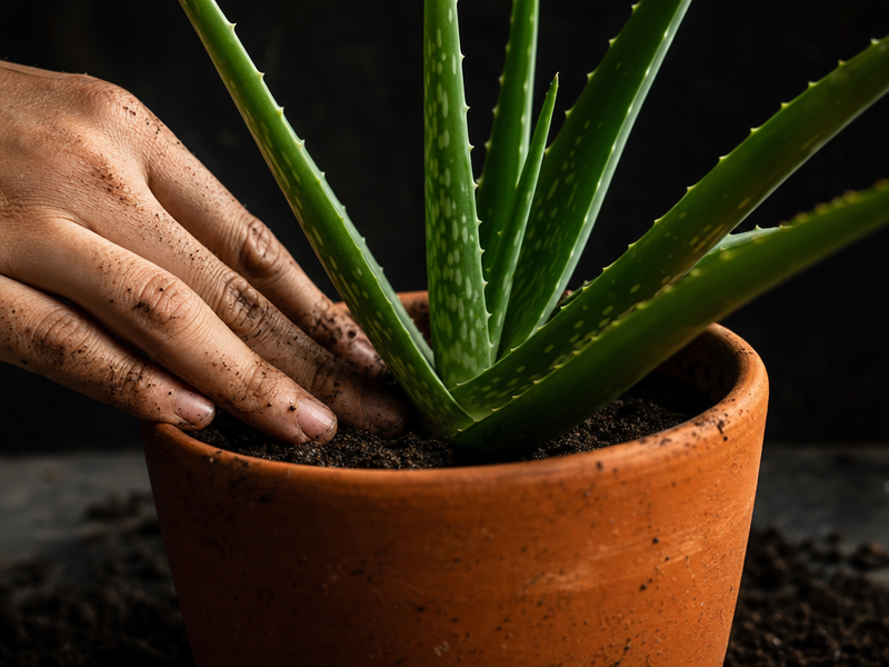 quand arroser l’aloe vera perdre forme pointes bords brunis calendrier arrosage saisons