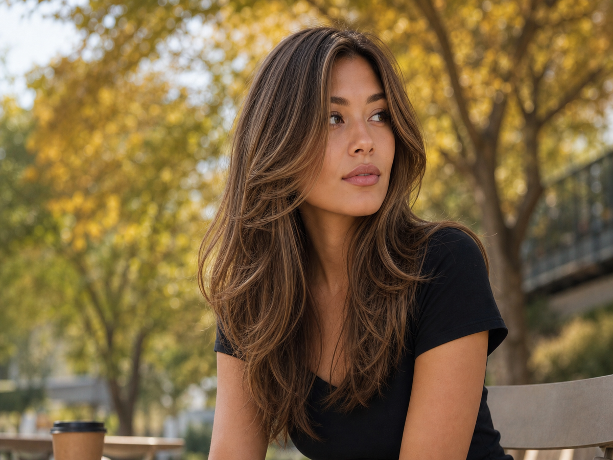la coupe de cheveux papillon apporte du volume aux chevelures fines